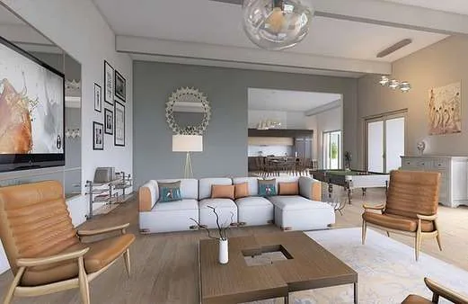 feng shui mirror living room