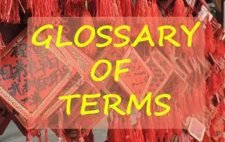 feng shui glossary of terms